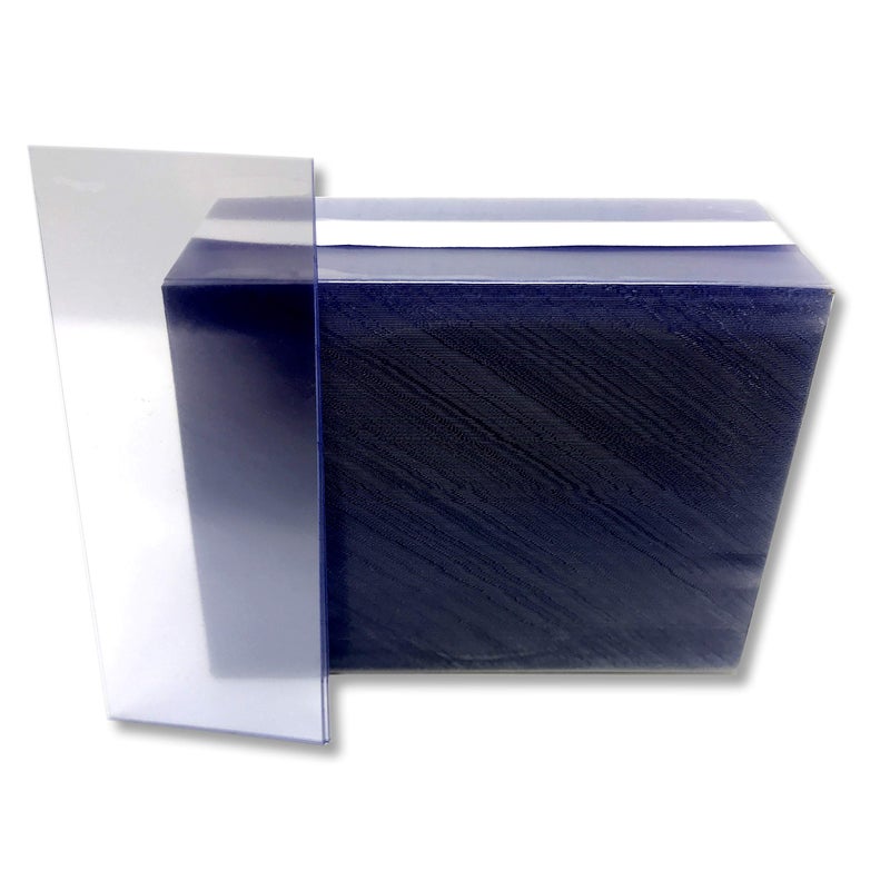 Store Fixtures Direct 1.25x3" Clear Plastic Tags, Shelf Label Holders - 250 Pack - Image 1